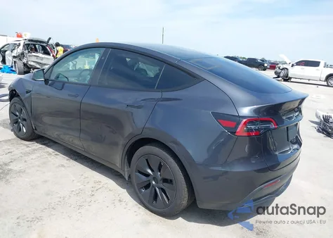 2025 Tesla Model Y Long Range Dual Motor All-Wheel Drive из США, поврежденный, VIN 7SAYGDED0SA339086